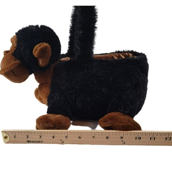 Dan Dee Collectors Choice Plush Stuffed Monkey Easter Basket Brown NWOT - Picture 8 of 9